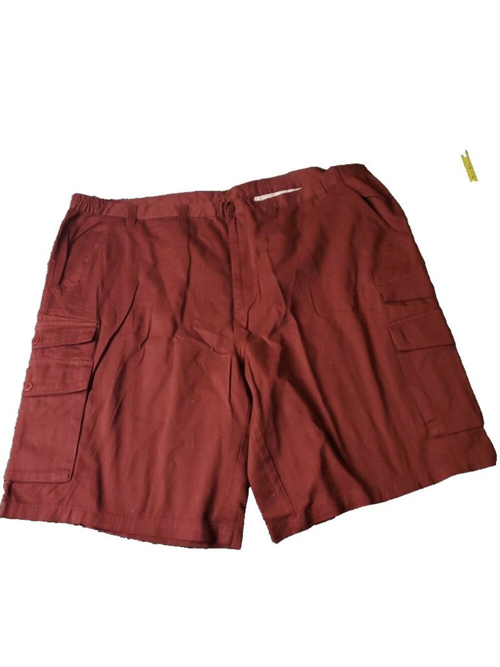 KingSize Cargo Shorts Mens Size 56 Big Red Chino Khaki Cotton